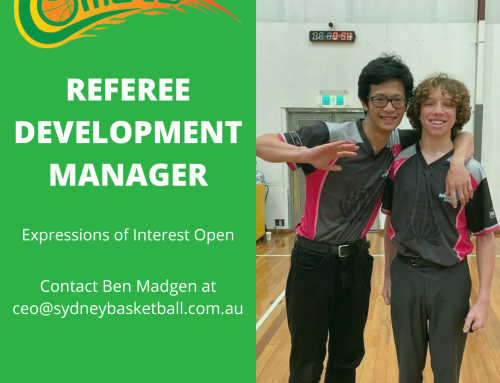 Referee Development Manager – Expressions of Interest