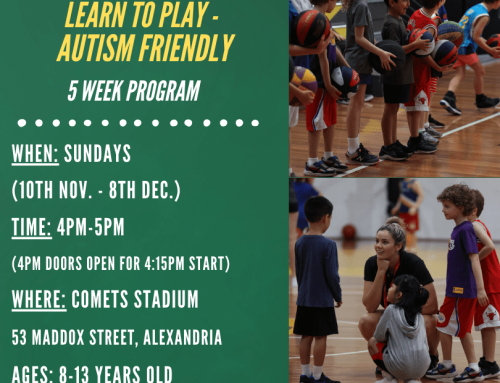 LEARN TO PLAY – AUTISM FRIENDLY, 5 WEEK PROGRAM