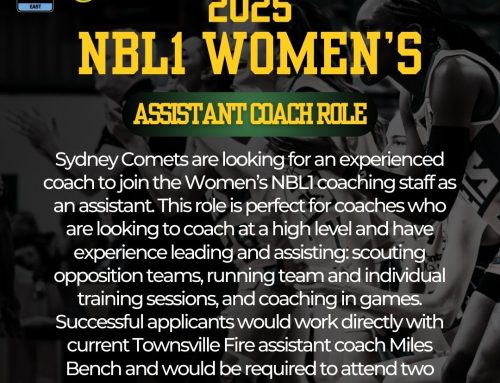 ASST. COACH WANTED NBL1 WOMEN